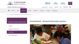 
                            3. PowerSchool - Chatham County Schools - Powerschool Chatham County Portal
