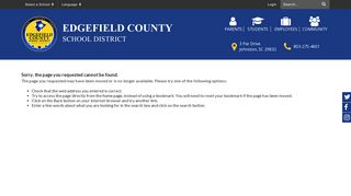 
                            1. PowerSchool – Edgefield County School District