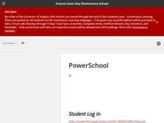 PowerSchool - Francis Scott Key