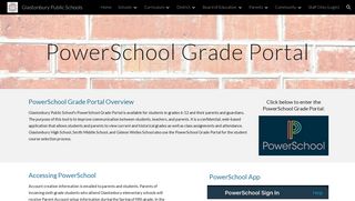 
                            1. PowerSchool Grade Portal - Glastonbury Public Schools - Glastonbury Parent Portal