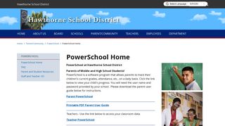 
                            8. PowerSchool Home - Hawthorne School District - Lennox Powerschool Portal