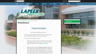 PowerSchool - Lapeer Community Schools