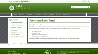 
PowerSchool Parent Portal | Dana - San Diego Unified School  
