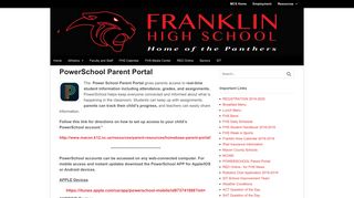 
                            1. PowerSchool Parent Portal | FHS - Macon County Schools - Fhs Powerschool Portal