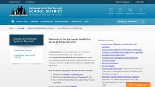 PowerSchool Parent Portal Tutorials - Fairbanks North Star ... - K12 Northstar Powerschool Portal