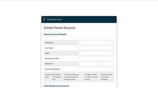 
PowerSchool: Parent Sign In - Student and Parent Sign In
