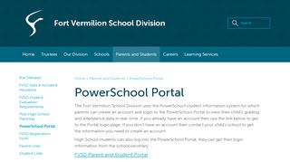 
                            7. PowerSchool Portal | Fort Vermilion School Division - Lcps Powerschool Portal