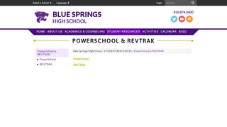 
                            4. PowerSchool & REVTRAK - Blue Springs High School - Powerschool Login Bssd