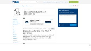 
                            8. powerschool studentlogin patterson ca Questions & Answers (with ... - Powerschool Student Portal Patterson Ca
