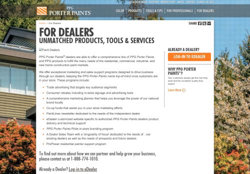 
PPG Porter Paints® For Dealers
