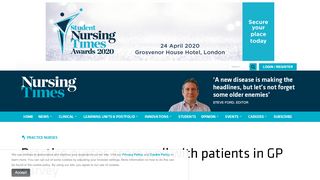 
                            4. Practice nurses score well with patients in GP survey | Nursing ... - Www Gpsurvey Net Login