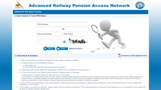 
                            4. Pre-2016 PPO Enquiry - arpan - Railways Pension Portal Arpan
