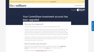 
                            6. Pre-access Account - CommShare dashboard - Aegon - Www Commshare Com Portal