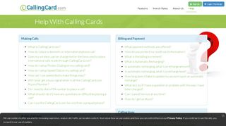 
                            8. Pre Paid Calling Cards Help - Star Pinless Sign Up