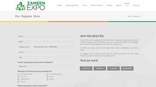 
Pre-Register Now – Zameen.com's Pakistan Property Expo  
