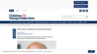 
                            6. Pre-school Learning Alliance rebrands | CYP Now - Pre School Learning Alliance Email Portal