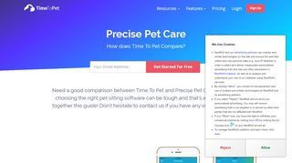 
                            5. Precise Pet Care | Time To Pet - Precise Petcare Portal