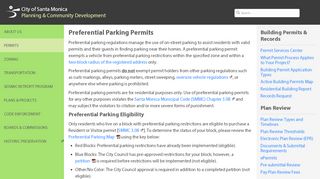 
Preferential Parking Permits - Planning & Community Development ...
