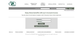 Premier Bank Card Online - Login - First Premier Bank - My Lst Portal