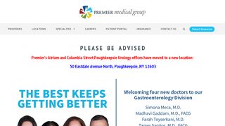 
                            2. Premier Medical Group - Premier Medical Group Poughkeepsie Patient Portal