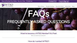 Premier Online Wine Shop | Wines Til Sold Out | wtso.com - Wtso Portal