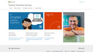 
                            4. Premier Proactive Services - Microsoft - Microsoft Premier Support Portal