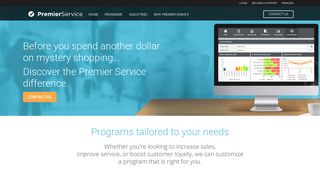 
                            1. Premier Service: Mystery Shopper Company | Canada ... - Premier Service Mystery Shopping Portal