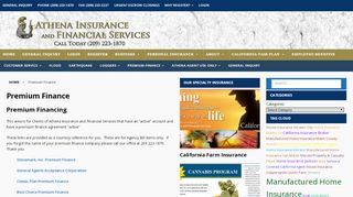 
                            6. Premium Finance | Athena Insurance and Financial Services - Best Choice Premium Finance Agent Portal