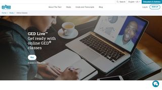 
                            6. Prep with the experts through online GED® classes: GED Live™
