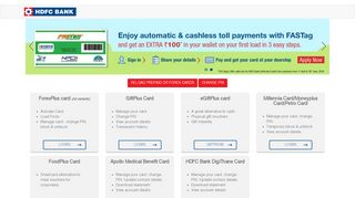 Prepaid / Forex Card - HDFC Bank - Hdfc Money Plus Prepaid Card Portal
