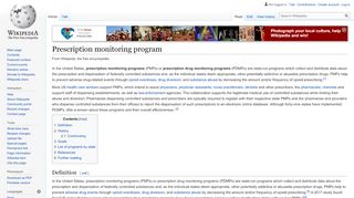 
                            8. Prescription monitoring program - Wikipedia - Ri Pmp Portal