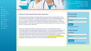 
                            2. Prescriptions - IIS Windows Server - Metro Family Physicians Portal