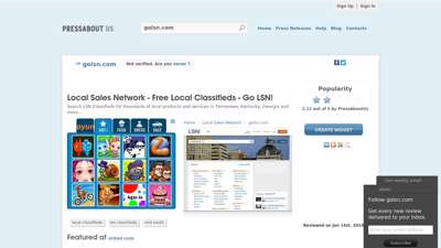 Press About golsn.com - Local Sales Network - Free Local ...