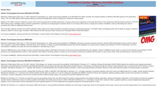 
                            6. Press Release August 2001 - AutomatedBuildings.com - Alerton Webtalk Portal