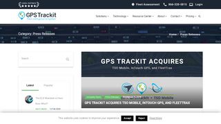 
                            9. Press Releases Archives - Fleet Management ... - GPS Trackit - Always In Touch Gps Portal