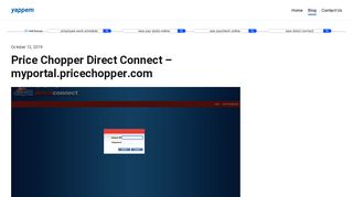 
                            7. Price Chopper Direct Connect - myportal.pricechopper.com ... - Price Chopper Portal Portal