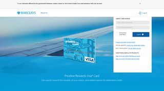 
                            1. Priceline Rewards Visa ® Card - Barclays - Priceline Visa Card Online Portal