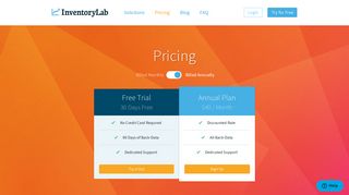 
                            2. Pricing - InventoryLab - Scoutify 2 Sign Up