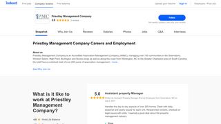 
                            9. Priestley Management Company Careers and Employment ... - Priestley Management Portal
