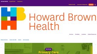 Primary Care Services - Howard Brown Health - Howard Brown Patient Portal
