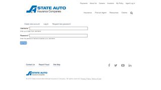 
                            3. Primary tabs - State Auto - State Auto Customer Connect Portal