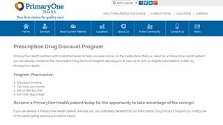 
                            6. PrimaryOne Health Participating 340B contract pharmacies - Walgreens 340b Portal Login