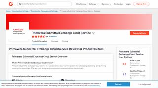 
                            7. Primavera Submittal Exchange Cloud Service Reviews 2020 ... - Submittal Exchange Portal