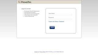 
                            2. PrimePay Portal - Prime Employee Portal