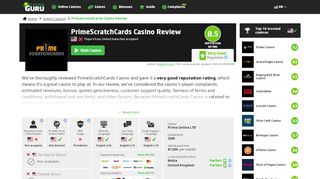 
                            11. PrimeScratchCards Casino Review | Honest casino review ... - Primescratchcards Portal