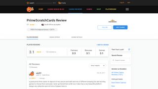 
                            6. PrimeScratchCards Review & Ratings by Real Players - 2020 - Primescratchcards Portal