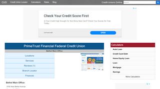 
                            3. PrimeTrust Financial Federal Credit Union - Muncie, IN - Prime Trust Online Banking Portal