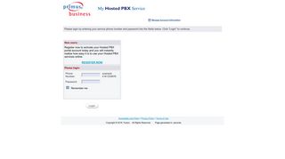 
                            5. Primus PBX Portal - Mypbc Portal