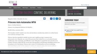 
                            5. Princess Auto Automates WFM - Retail IT Insights - Princess Auto Dayforce Portal