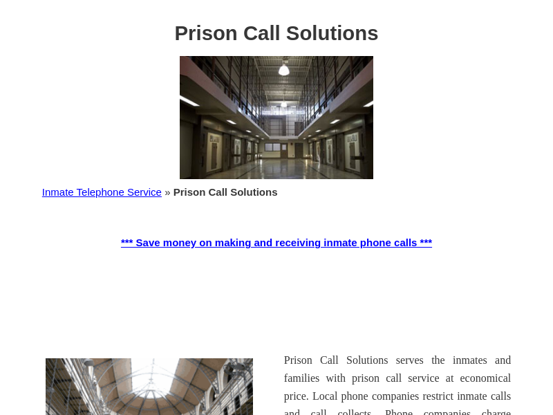 
                            4. Prison Call Solutions - Inmate Telephone Service